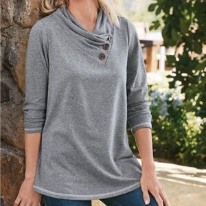 Soft Surroundings Brinley Top Size PXS